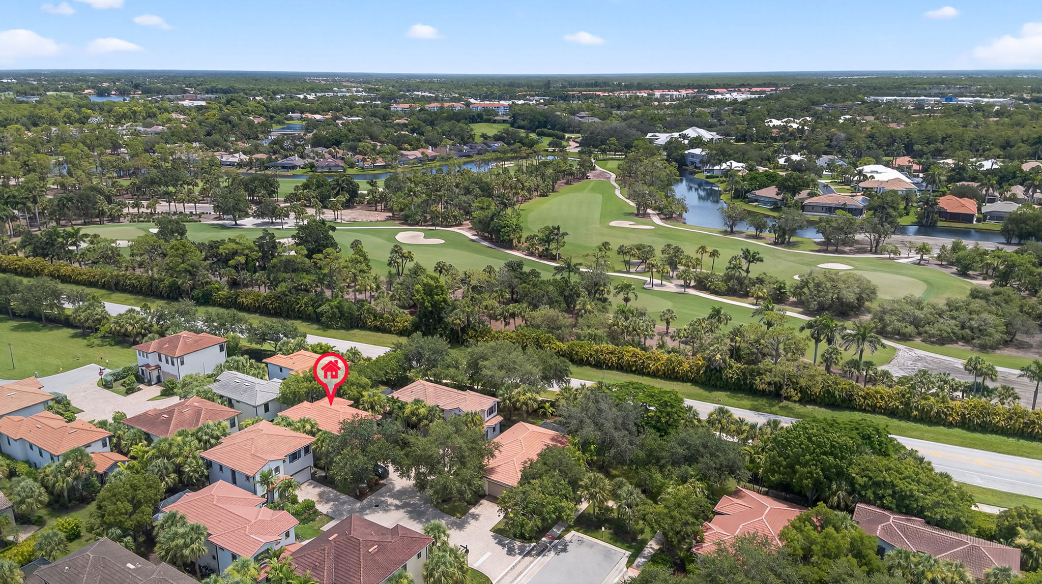 Aerial Front Exterior 4 - marker