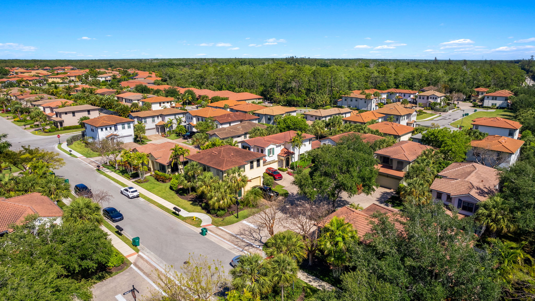 Aerial Front Exterior 2