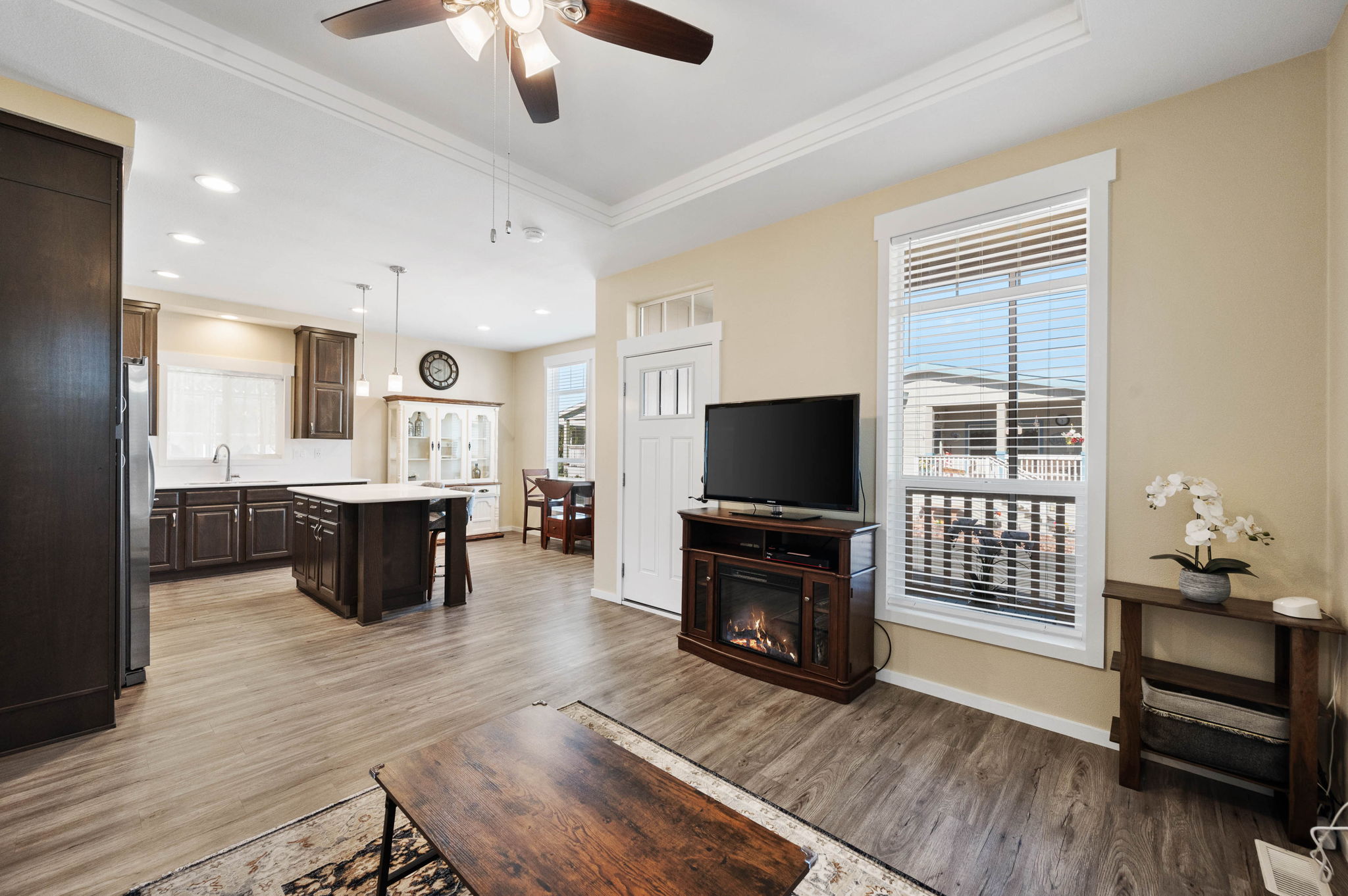 Living Room to Kitchen