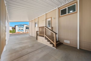 Carport Entry