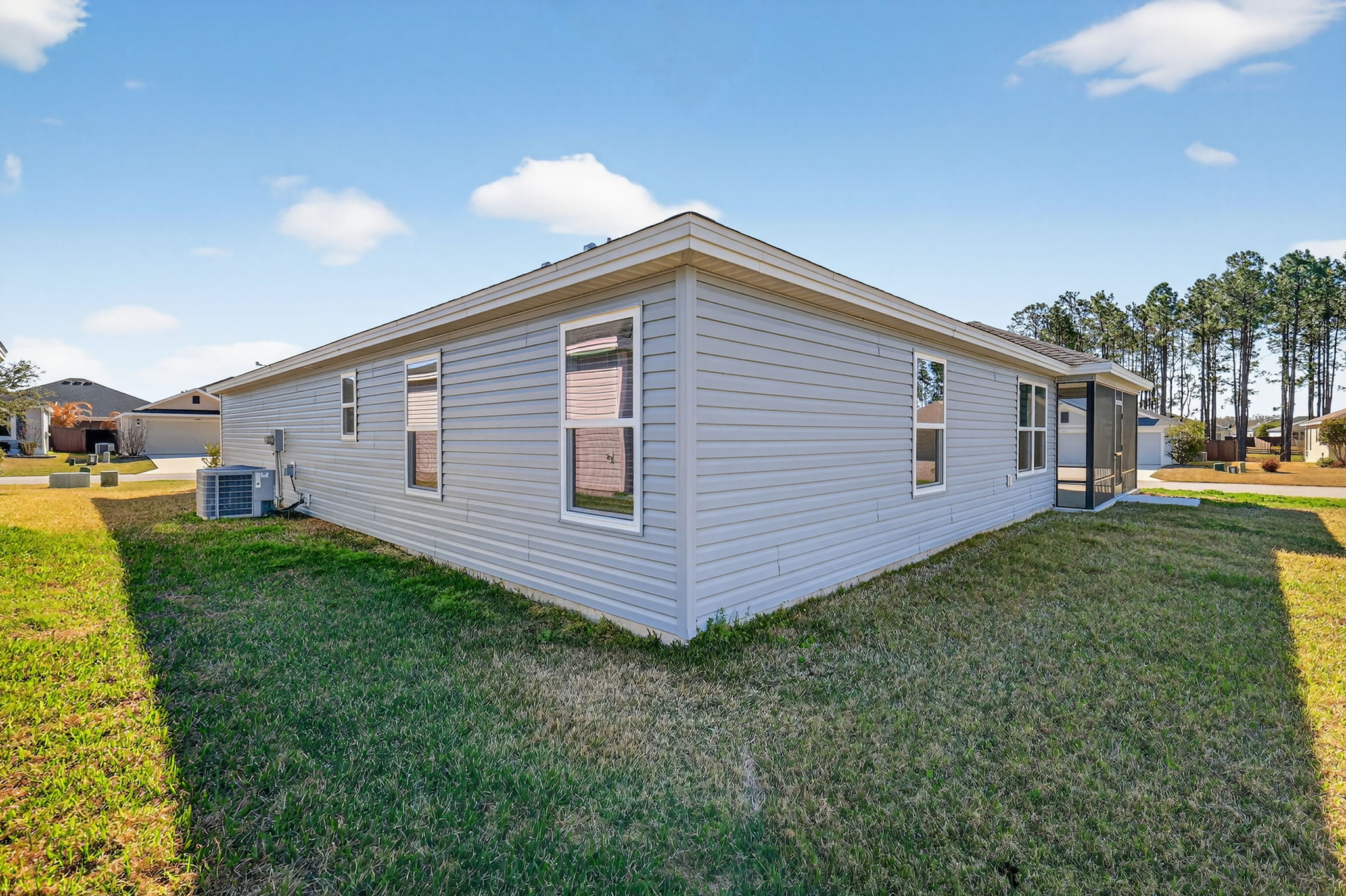 Rear and Side Elevation