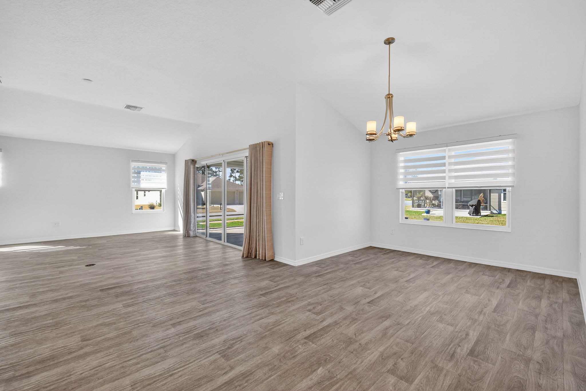 Dining and Living Rooms