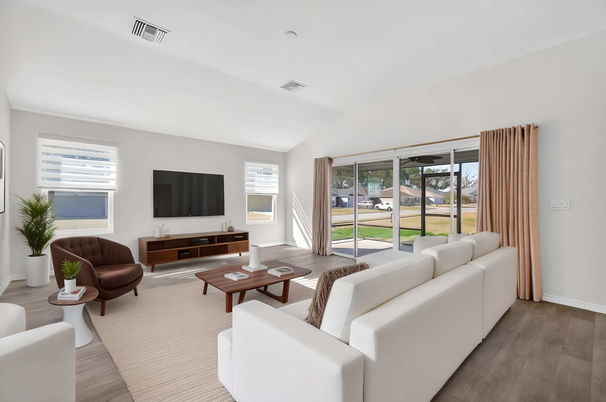 Living Room-Virtually Staged