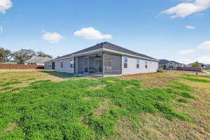 Rear and Side Elevation