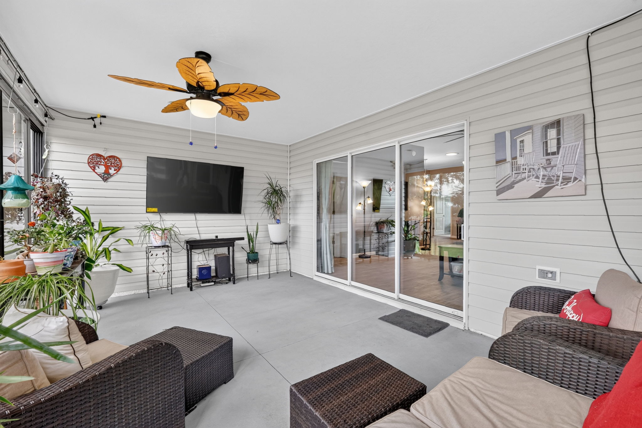 Glass-Enclosed Lanai