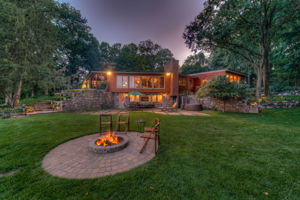 Back Yard Twilight