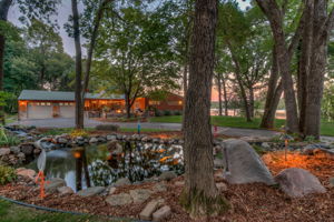 Koi Pond Twilight