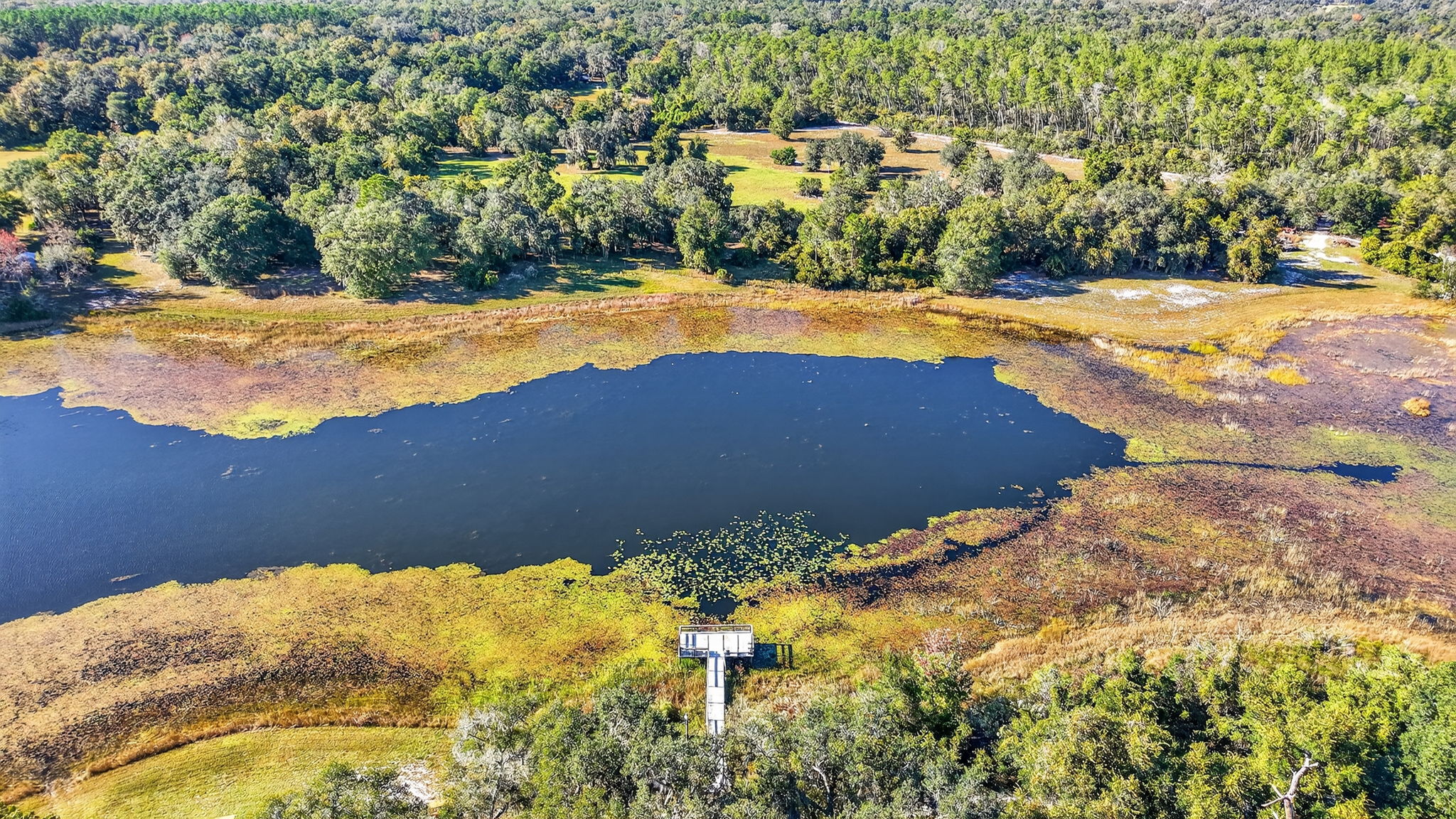 Aerial of Lake Catherine