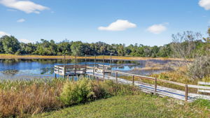 Lake Catherine with Fishing Pier