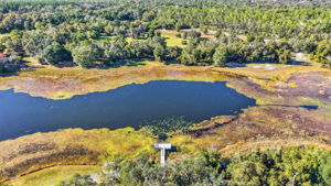 Aerial of Lake Catherine