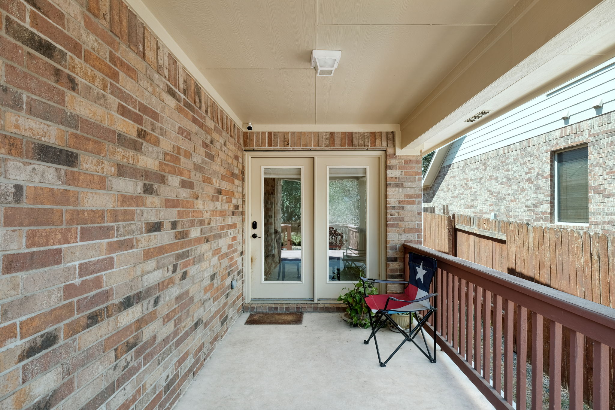 Covered Back Patio