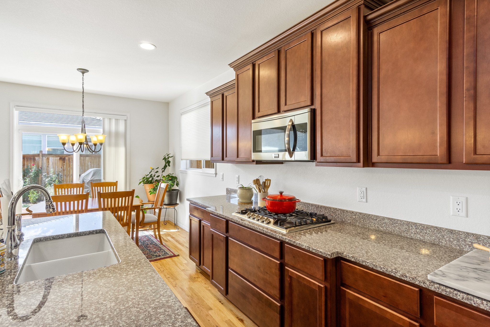 Plenty of Cabinet Space and walk in Pantry
