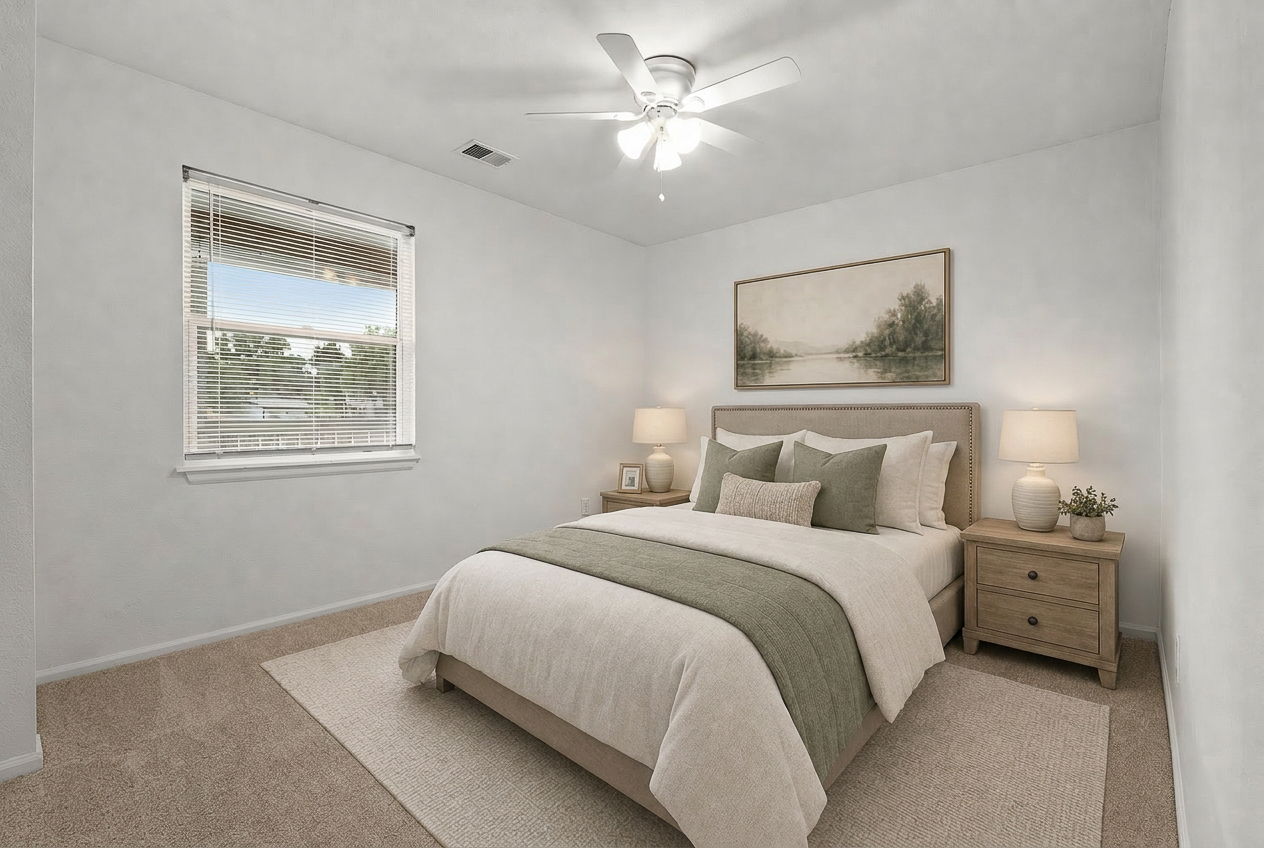 Bedroom 1 Staged