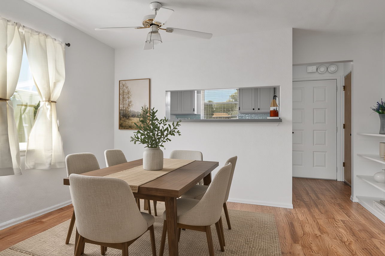 Dining Room Staged 2