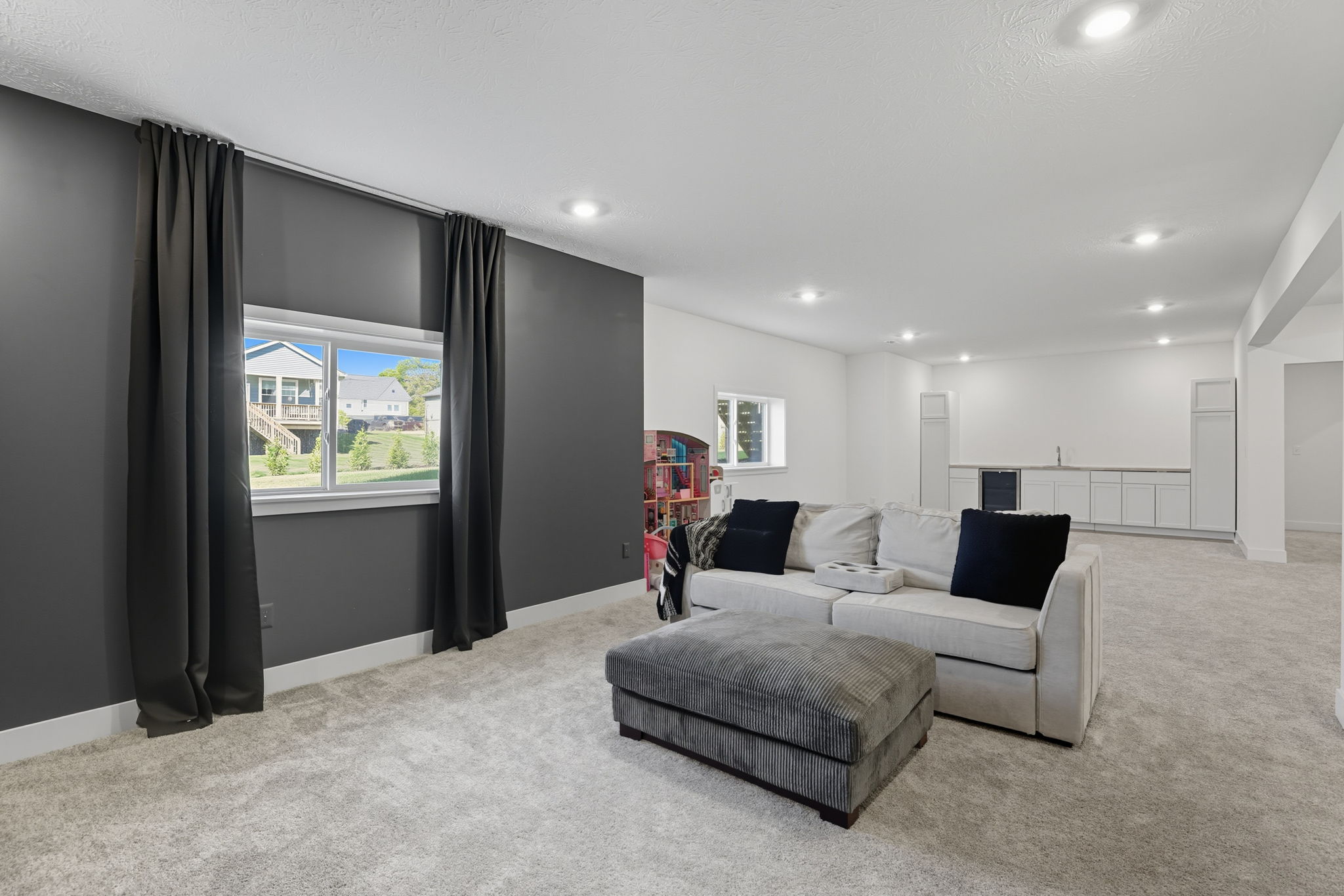 HUGE Finished Basement