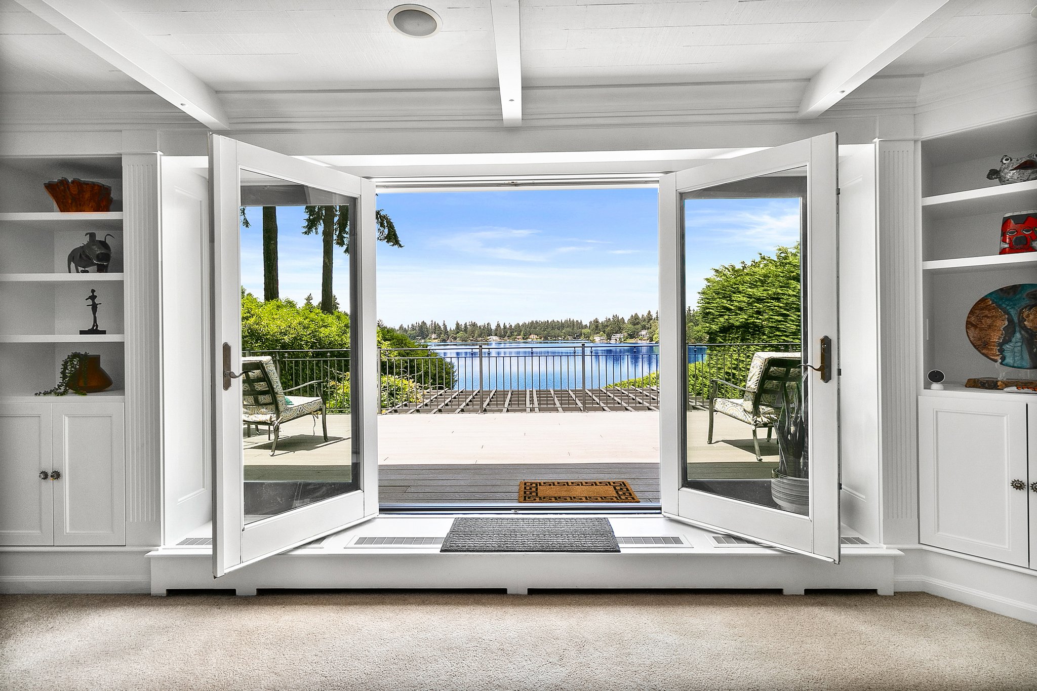 Main Living Area to Porch