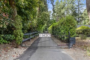 Private Gate with Personal Code and Remote