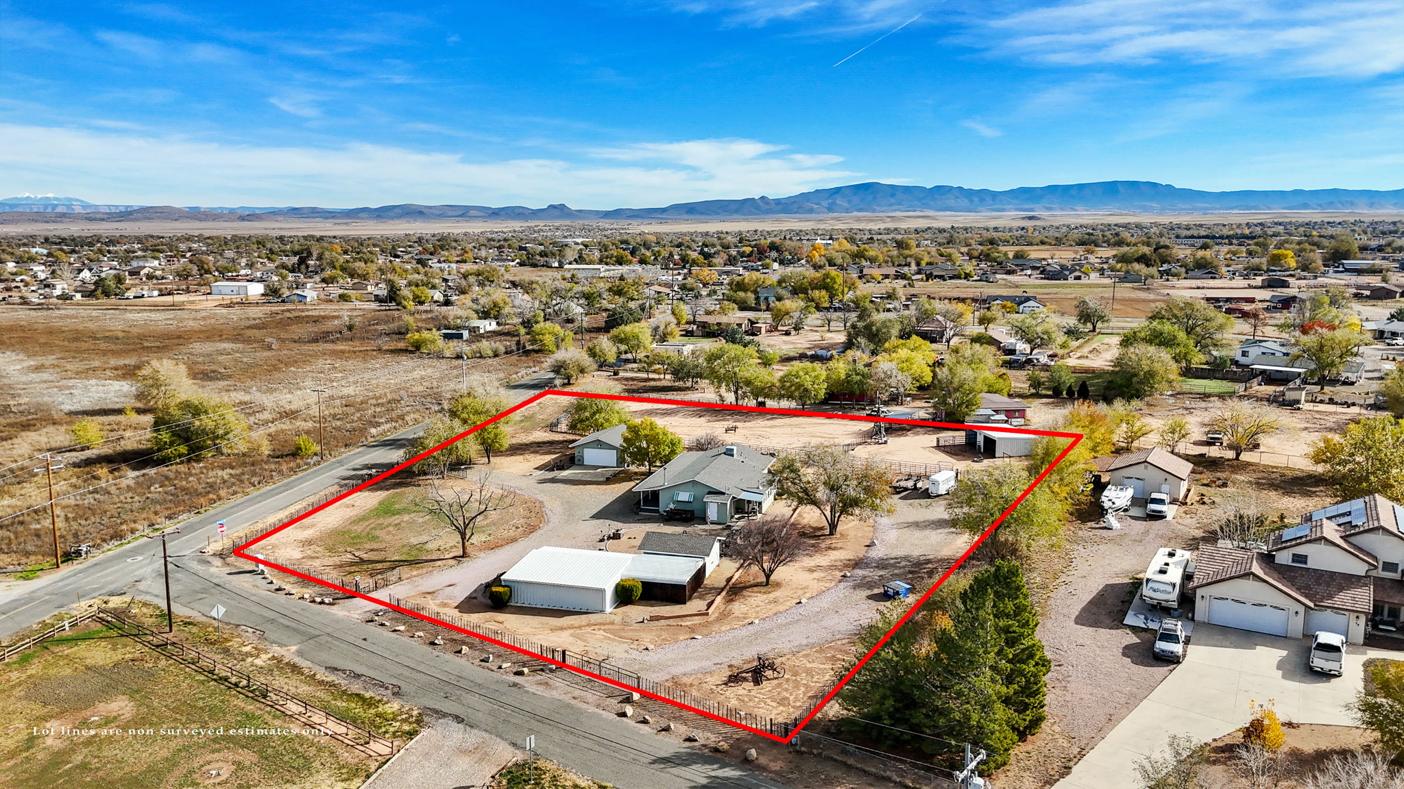 Aerial Side with Lot Lines