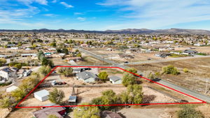 Aerial Back Side with Lot Lines