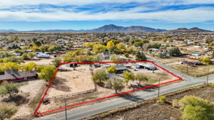 Aerial Front with Lot Lines