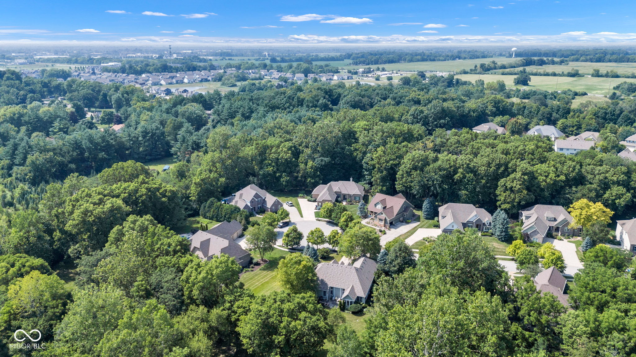 July 2025 Aerial View of Silver Moon Ct.