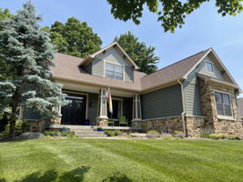 June 2025 after redoing front landscaping