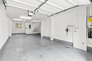 Finished Garage with Epoxy Floor