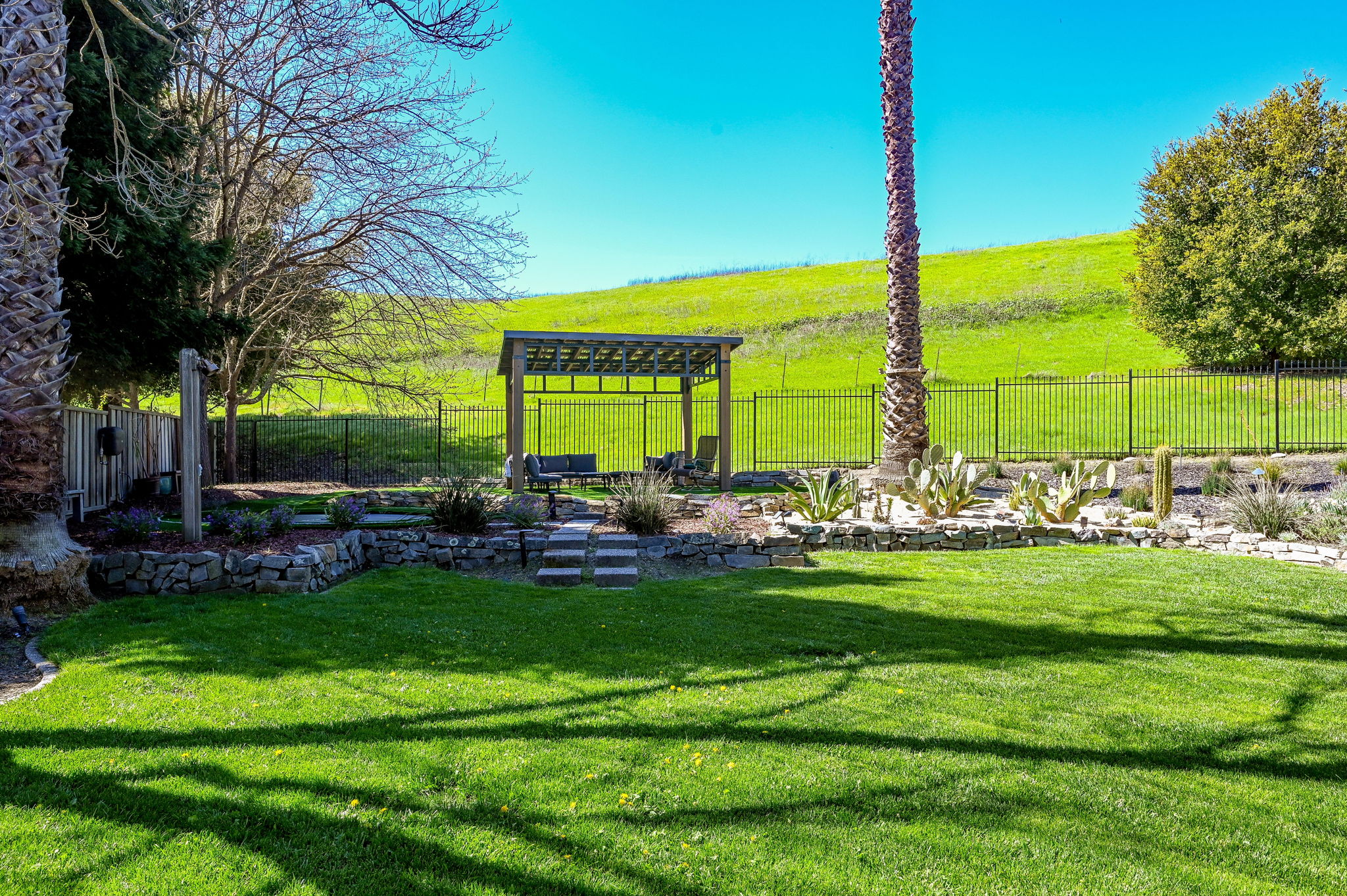 view of arbor