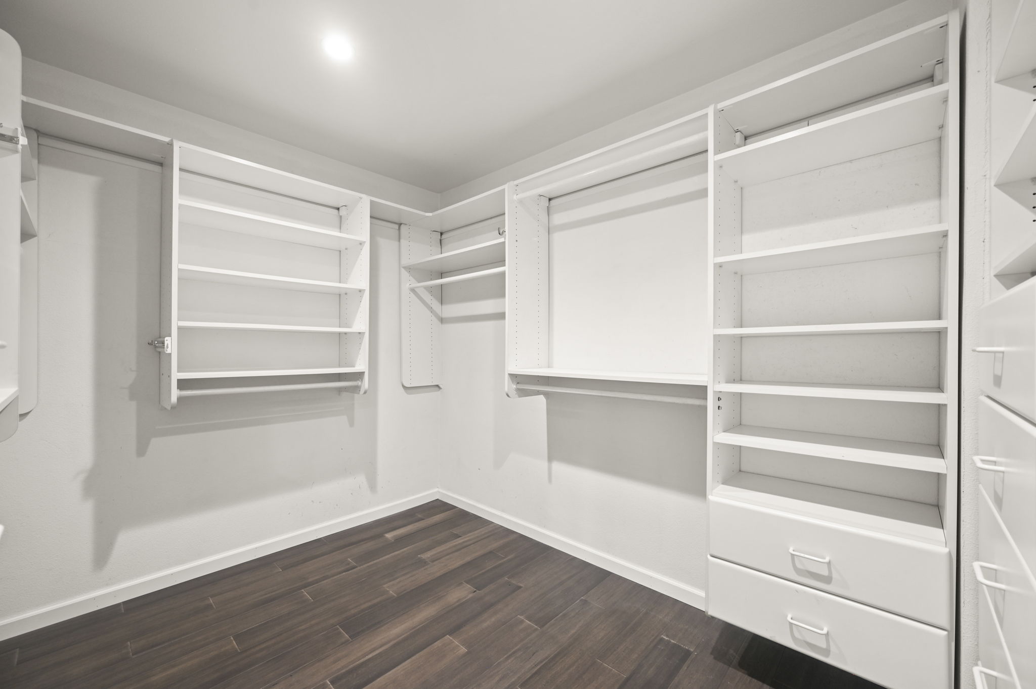 custom designed shelving
