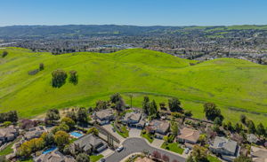 open space behind house