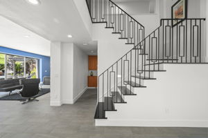 custom stair handrail