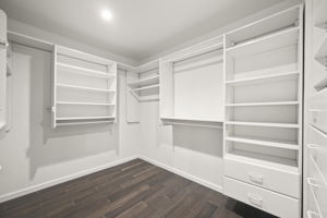 custom designed shelving