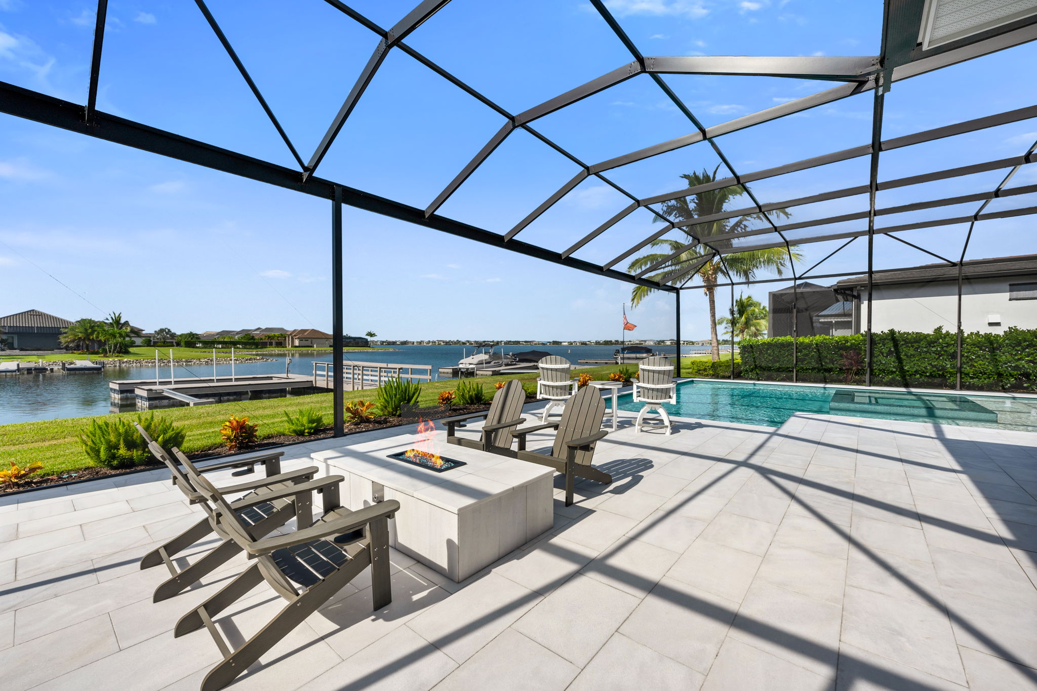 Fire Pit - Pool - Lake View