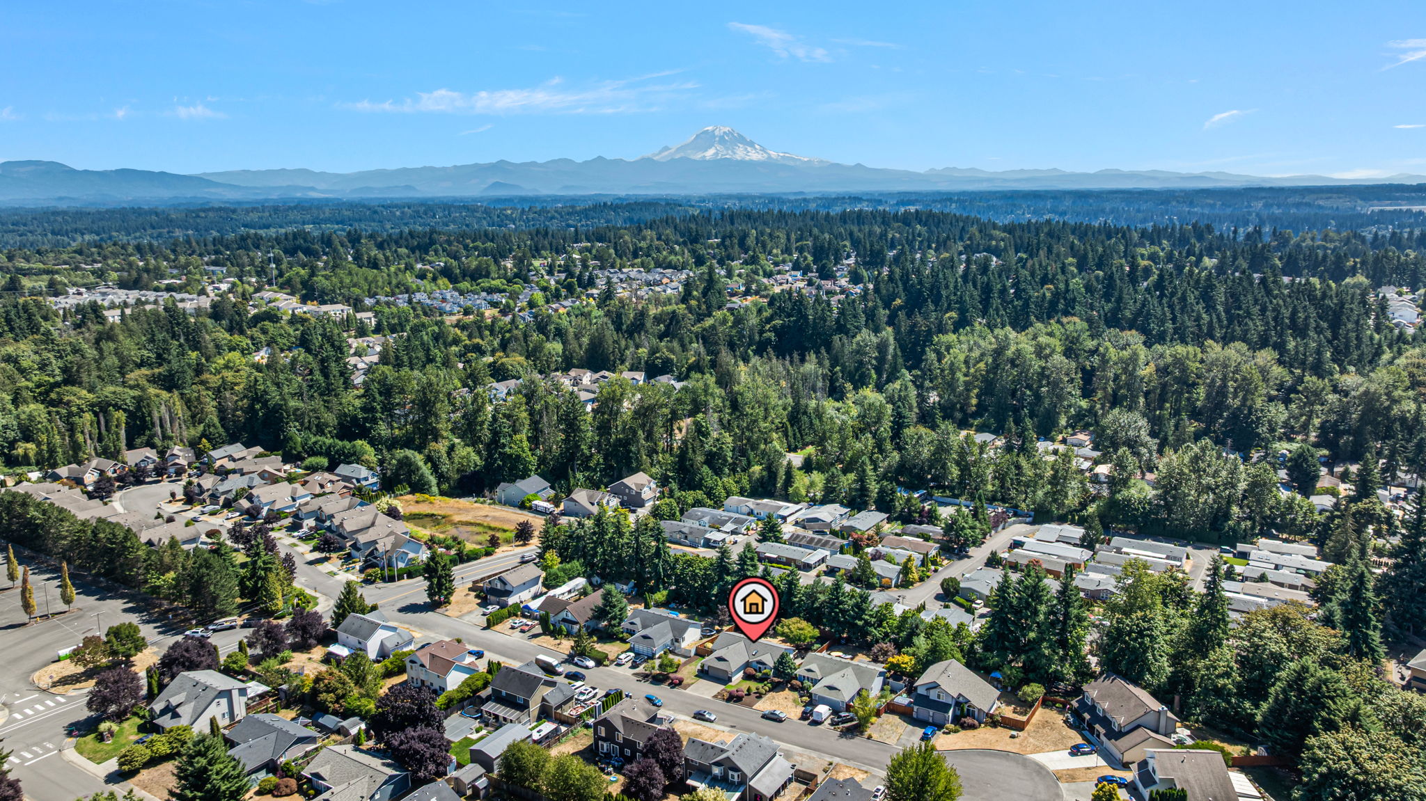 Majestic Mount Rainier stands watch over Auburn, where small-town warmth meets big-city convenience.