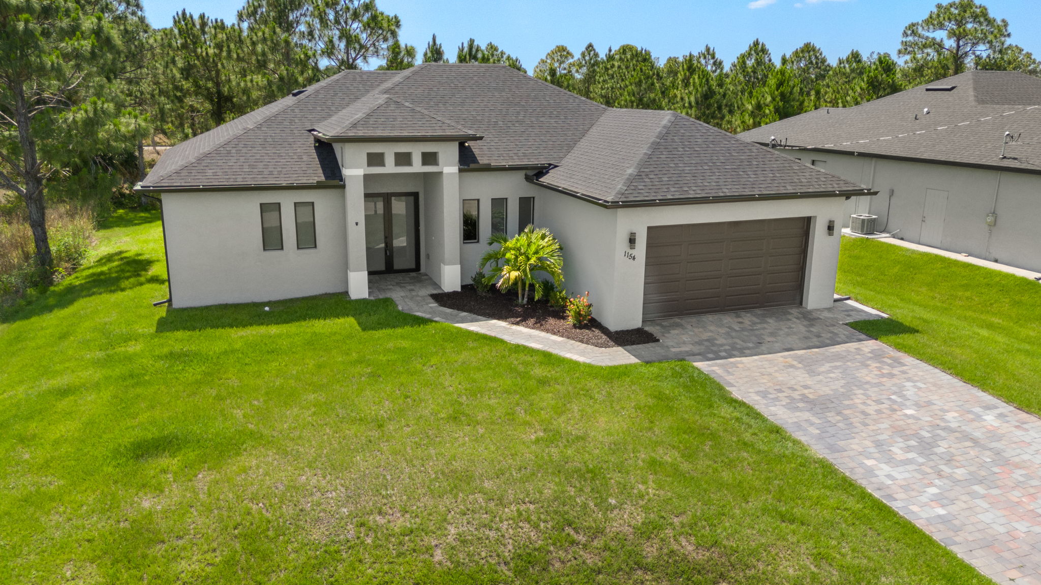 Aerial Front Exterior 1