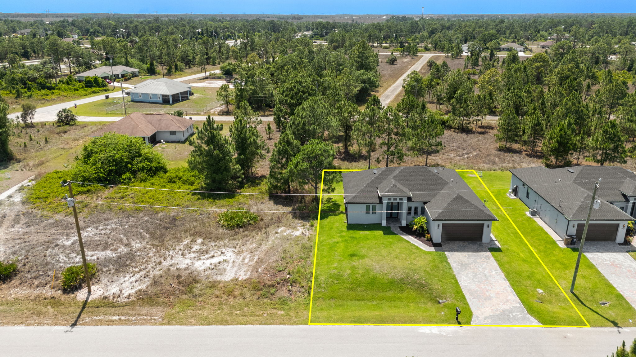 Aerial Front Exterior 3 - lot line