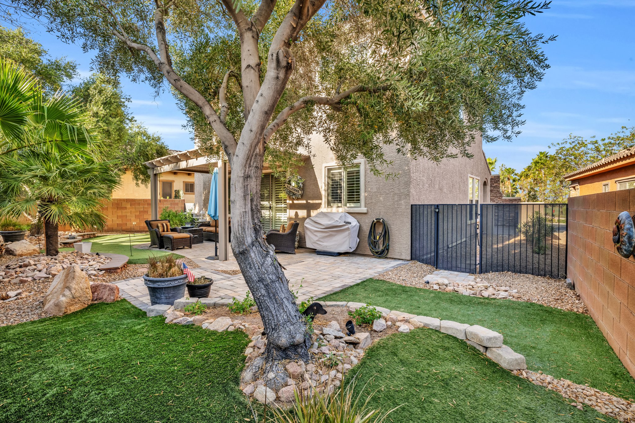 Lush Landscaping for tranquil desert breezes