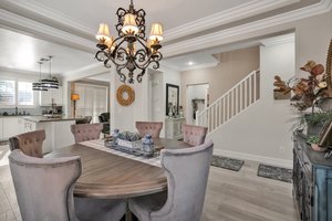 Open Dining to Living Areas