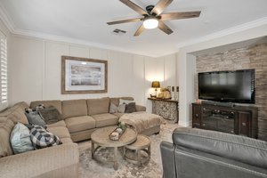 Lower Level Living Area