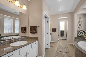 Separate Dual vanity Master Bath