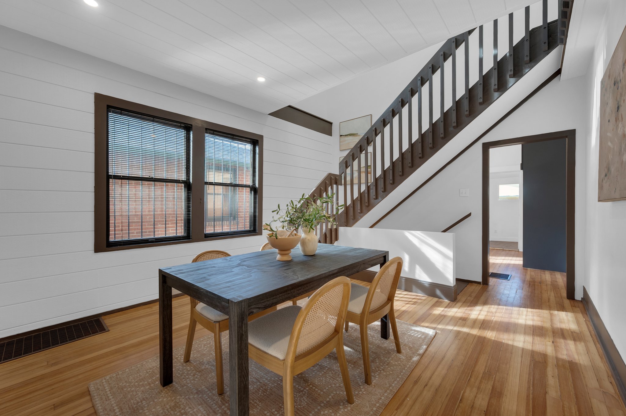 Central Dining Area Access to Basement