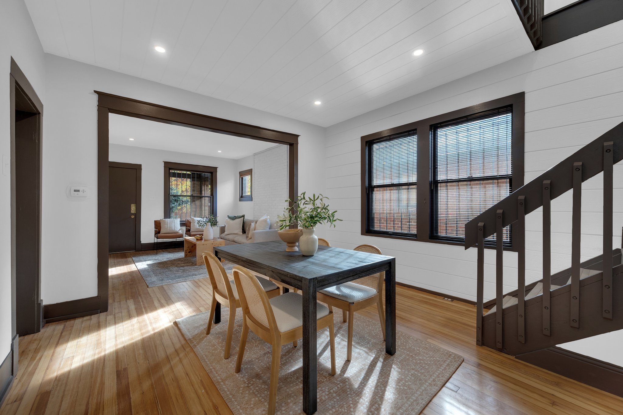 Dining Room with Large Window