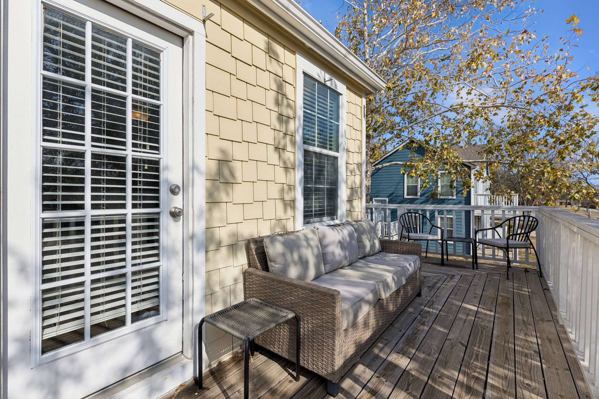 Upstairs Wraparound Porch