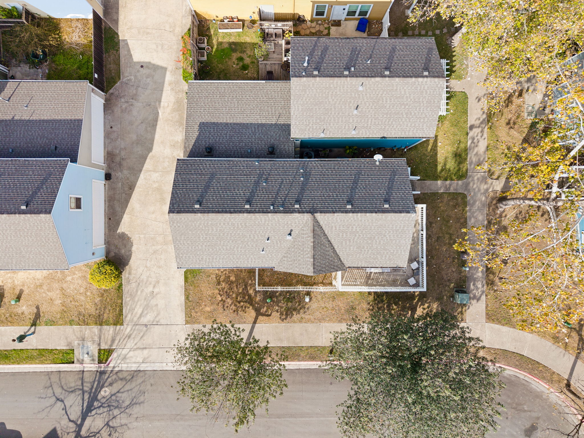 Overhead View - New Roof!