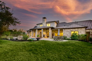 Back of Home Virtual Twilight