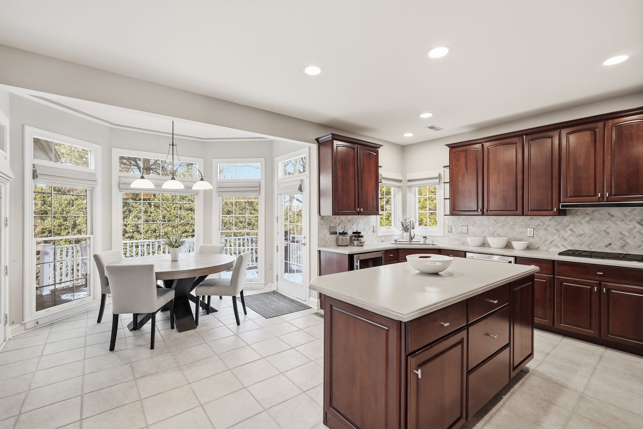 Kitchen with Breakfast Area