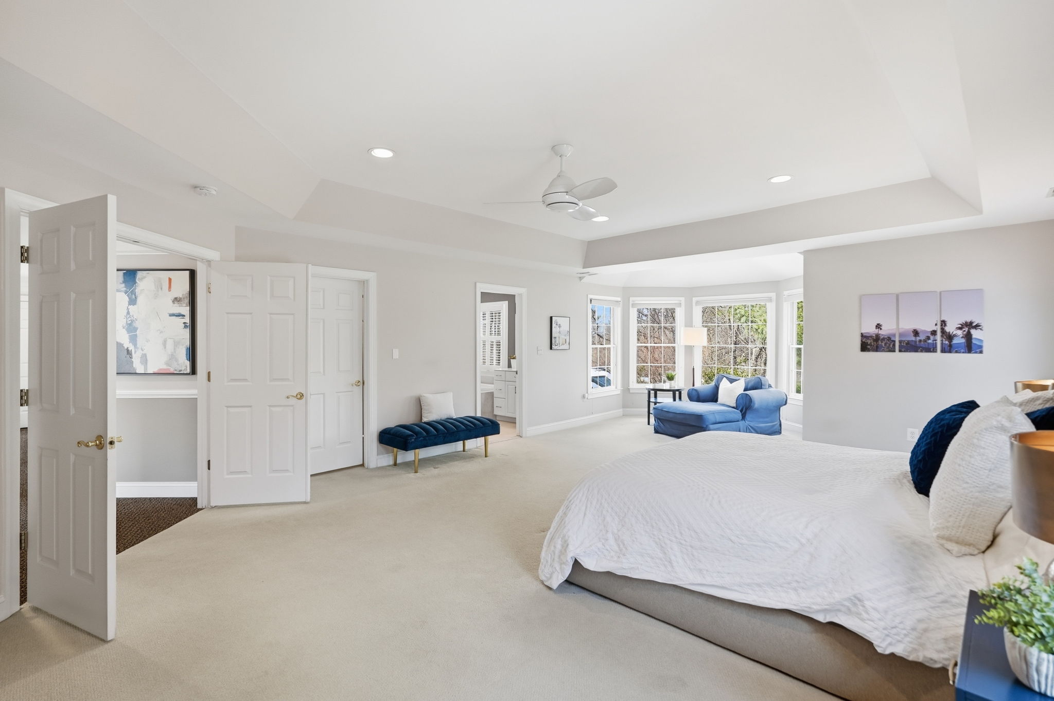 Primary Bedroom with Sitting Room