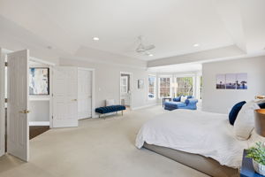 Primary Bedroom with Sitting Room