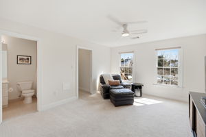 Bedroom 2 with attached Bonus Room
