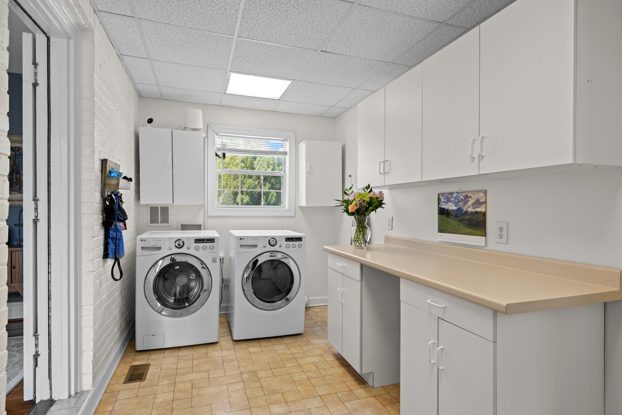 Laundry room/ mudroom on the first floor